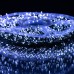 Гірлянда-нитка Роса Хвойна лапа 1000 LED 50 метрів зелена нитка білий Garlando D1000L50MGW