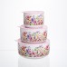 Контейнери для їжі порцелянові Flowers 9,5/13/15 см Yiwu TS-3P-2 Контейнери для їжі порцелянові Flowers 9,5/13/15 см Yiwu TS-3P-2
