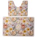 Набір килимків для ванни Flowers 2 штуки 80*50 см/50*40 см діатомітових Yiwu HP-42-174 Набір килимків для ванни Flowers 2 штуки 80*50 см/50*40 см діатомітових Yiwu HP-42-174