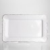Тортівниця на ніжці White Square 30.5*30.5 см порцелянова квадратна Yiwu 120-YH-HG061 Тортівниця на ніжці White Square 30.5*30.5 см порцелянова квадратна Yiwu 120-YH-HG061