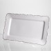 Тортівниця на ніжці White Square 30.5*30.5 см порцелянова квадратна Yiwu 120-YH-HG061 Тортівниця на ніжці White Square 30.5*30.5 см порцелянова квадратна Yiwu 120-YH-HG061