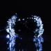 Гірлянда Кінський хвіст Мішура 960 LED 16 ниток 3 м зелена, білий GarlandoPro D960L3MGW