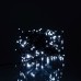 Новорічна гірлянда кімнатна нитка 18 м 180 LED кімнатна гірлянда чорний провід Біле світло W180LED18MBW