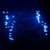 Гірлянда Кінський хвіст Мішура 1200 LED 20 ниток 2 м зелена, синій GarlandoPro D1200L2MGBL