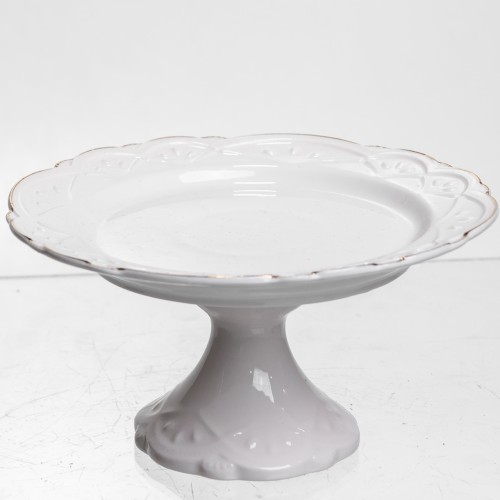 Блюдо на ніжці порцелянове Pearl 15 см Yiwu 120-YH-HG047