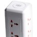 Мережевий фільтр подовжувач 2.8 м з лампою на 9 універсальних розеток з 2 USB, 1 Type-C, бездротова зарядка HP-5-5 Мережевий фільтр подовжувач 2.8 м з лампою на 9 універсальних розеток з 2 USB, 1 Type-C, бездротова зарядка HP-5-5