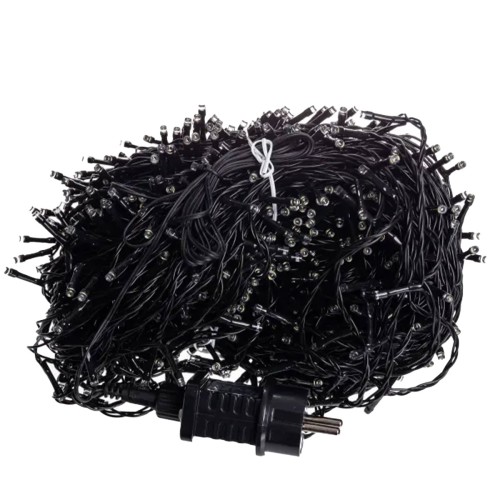Гірлянда Різдвяна фея вулична 100 (м) 1000 LED чорний провід Мультиколір CF1000L100MBML Гірлянда Різдвяна фея вулична 100 (м) 1000 LED чорний провід Мультиколір CF1000L100MBML