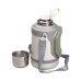 Термос Vacuum Cup 1.5 літра з ремінцем і складною ручкою білий HP-14-21W