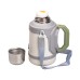 Термос Vacuum Cup 1.5 літра з ремінцем і складною ручкою білий HP-14-21W