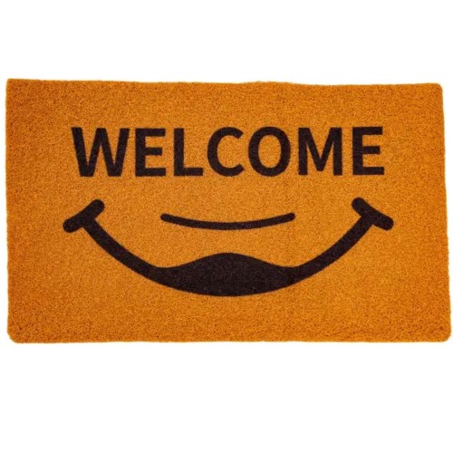 Килимок привратний WELCOME прямокутний 70*40 см коричневий HP-47-9