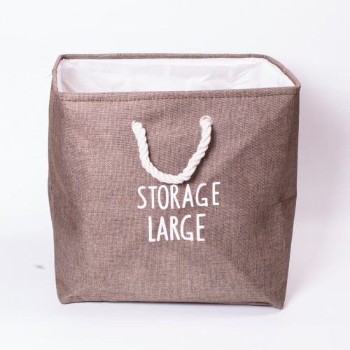 Кошик для білизни 40×33×36 (см) м'який 47 (л) Коричневий HP-41-1 Кошик для білизни 40×33×36 (см) м'який 47 (л) Коричневий HP-41-1