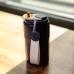 Термочашка Coffee 400 мл з ремінцем та датчиком температури, синій Yiwu HP-GM-4