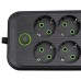 Мережевий фільтр-подовжувач 8 розеток 4xUSB-A 2xUSB-C 5м чорний HP-5-56