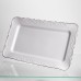 Тортівниця на ніжці White Square 35.5*35.5 см порцелянова квадратна Yiwu 120-YH-HG060 Тортівниця на ніжці White Square 35.5*35.5 см порцелянова квадратна Yiwu 120-YH-HG060