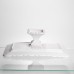 Тортівниця на ніжці White Square 35.5*35.5 см порцелянова квадратна Yiwu 120-YH-HG060 Тортівниця на ніжці White Square 35.5*35.5 см порцелянова квадратна Yiwu 120-YH-HG060