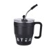 Термочашка Coffee & Tea з трубочкою чорна HP-14-23B