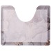 Набір килимків для ванної та туалету Grey Marble 50*80/40*50 см Yiwu HP-42-178