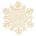 Килимок для сервірування столу Snowflake 38 см, золото HP-36327-13