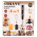 Блендер занурювальний Sokany SK-02012 з 2 насадками, сірий SK-02012G Блендер занурювальний Sokany SK-02012 з 2 насадками, сірий SK-02012G