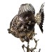 Декоративна фігурка Gold Fish 16x8x30 см металева HP-7-18