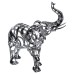 Декоративна фігурка Elephant 25х10х25 см металева HP-7-10