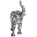 Декоративна фігурка Elephant 25х10х25 см металева HP-7-10