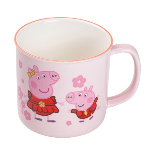 Чашка порцелянова Peppa Pig 400 мл рожева рожева HP-15-13 Чашка порцелянова Peppa Pig 400 мл рожева рожева HP-15-13