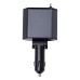Автомобільний зарядний пристрій з висувними кабелями та портами USB-A/USB-C HP-C1