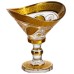 Цукерниця скляна Bogema Gold 15 см Yiwu HP-34-134 Цукерниця скляна Bogema Gold 15 см Yiwu HP-34-134