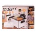Фритюрниця Sokany WJ801 електрична на 5 літрів, професійна