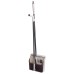 Комплект віник щітка совок довга ручка 26×23×110 см коричневий Household HP-35015-9BR