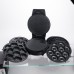 Мультипекар Sokany SK-08105 5 в 1 600 Вт з антипригарними панелями: для вафель, коржів, пончиків, горішків, фігурного печива
