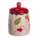 Банка для сипучих продуктів з кришкою з порцеляни 9×13 (см) Merry Christmas CR-1-42 Банка для сипучих продуктів з кришкою з порцеляни 9×13 (см) Merry Christmas CR-1-42