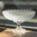 Фруктовниця на ніжці скляна Queen Lace 32 см під кришталь Yiwu HP-34-47