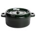 Кокотниця чавунна емальована 6 л, малахіт Yiwu HP-FLG-12 green