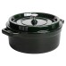 Кокотниця чавунна емальована 6 л, малахіт Yiwu HP-FLG-12 green