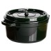 Кокотниця чавунна емальована 4,5 л, малахіт Yiwu HP-FLG-11 green