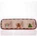 Менажниця порцелянова Merry Christmas на 3 секції 30×11×2.5 (см) прямокутна CR-1-41