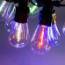 Гірлянда вулична у стилі ретро світлодіодна мультиколор S14 на 10 LED ламп завдовжки 5 метрів S14ML Гірлянда вулична у стилі ретро світлодіодна мультиколор S14 на 10 LED ламп завдовжки 5 метрів S14ML