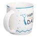 Кружка порцелянова з написами 450 (мл) Happy holidays dad RX-N240278HD Кружка порцелянова з написами 450 (мл) Happy holidays dad RX-N240278HD