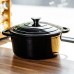 Каструля чавунна емальована 5 л, чорний Yiwu HP-FLG-2 BLACK Каструля чавунна емальована 5 л, чорний Yiwu HP-FLG-2 BLACK