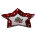 Блюдо сервірувальне новорічне Christmas 25.5 см для закусок Yiwu HP-SDHK-19 Блюдо сервірувальне новорічне Christmas 25.5 см для закусок Yiwu HP-SDHK-19