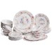 Столовий сервіз порцеляновий Vintage 32 предмети на 6 осіб Yiwu ALS-32PCS