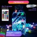 Розумна гірлянда Smart 250 LED довжина 2,5 м з керуванням смартфона прозора, мультиколор 1733044W Розумна гірлянда Smart 250 LED довжина 2,5 м з керуванням смартфона прозора, мультиколор 1733044W