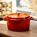 Кокотниця чавунна емальована 4,5 л, помаранчевий Yiwu HP-FLG-4 ORANGE Кокотниця чавунна емальована 4,5 л, помаранчевий Yiwu HP-FLG-4 ORANGE
