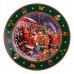 Набір новорічних тарілок із порцеляни Santa 7 шт Ø26.5/19 см Yiwu HP-SDHK-11 Набір новорічних тарілок із порцеляни Santa 7 шт Ø26.5/19 см Yiwu HP-SDHK-11