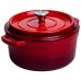 Кокотниця чавунна емальована 4,5 л, червоний Yiwu HP-FLG-4 RED Кокотниця чавунна емальована 4,5 л, червоний Yiwu HP-FLG-4 RED