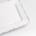 Блюдо сервірувальне прямокутне порцелянове Pearl 25,5*15,5 см Yiwu HP-HK-C12