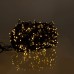 Новорічна гірлянда вулична 100 м 1000 LED із сонячною батареєю 8 режимів роботи чорний провід Жовте світло SB1000L100MBY Новорічна гірлянда вулична 100 м 1000 LED із сонячною батареєю 8 режимів роботи чорний провід Жовте світло SB1000L100MBY