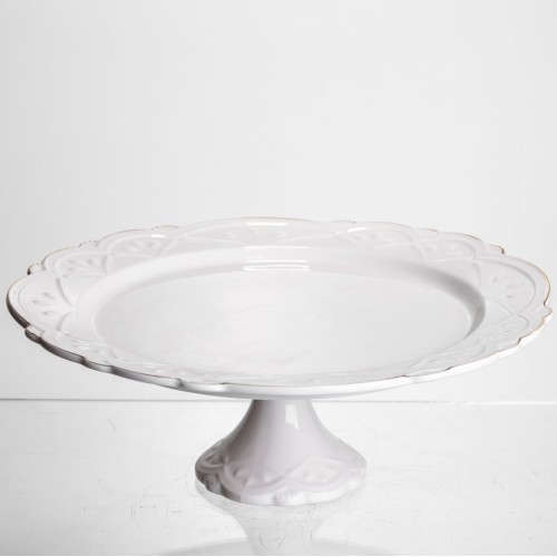 Тортівниця порцелянова Pearl 30,5 см Yiwu 120-YH-HG043